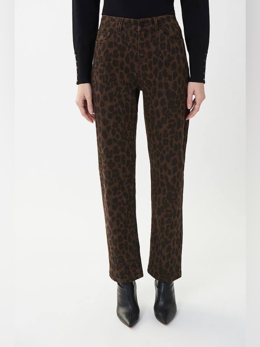 Joseph Ribkoff NEW Leopard Motif Jeans Style 223934
